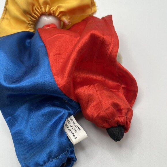 Vintage Porcelain Head Jester Clown Doll 9" Collectible Circus Sand Filled - Picture 11 of 14